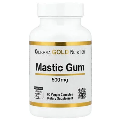 California Gold Nutrition, Mastic Gum, 60 Veggie Capsules
